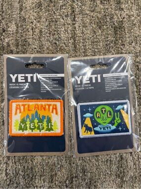 Yeti Atlanta Store Exclusive Patch Set